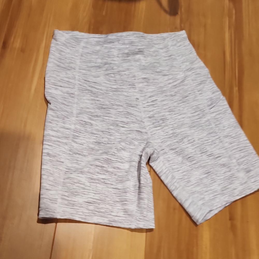 Womans Small Light Gray Athletic Shorts